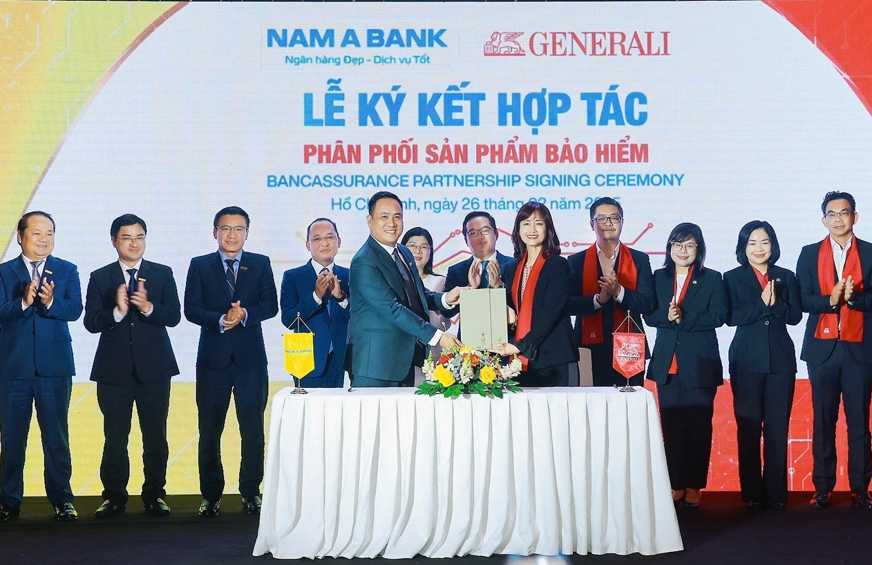 Nam A Bank và Generali Việt Nam hợp tác phân phối bảo hiểm nhân thọ