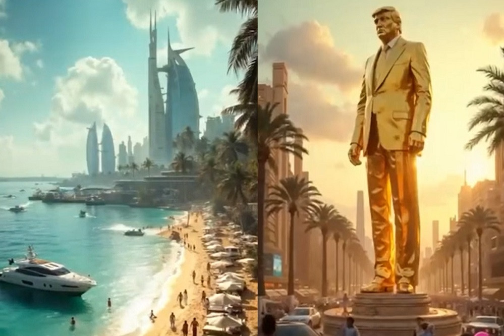 Ông Trump đăng video ‘viễn cảnh Gaza phồn thịnh’ hậu xung đột