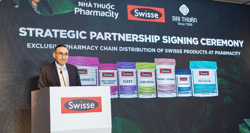 Pharmacity phân phối các sản phẩm của Swisse tại Việt Nam