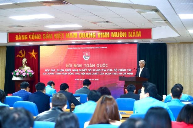 Tuổi trẻ toàn quốc học tập, quán triệt Nghị quyết 57