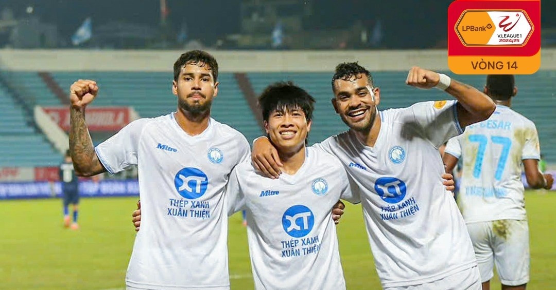 Bảng xếp hạng V-League 2024/25 - Vòng 15 mới nhất