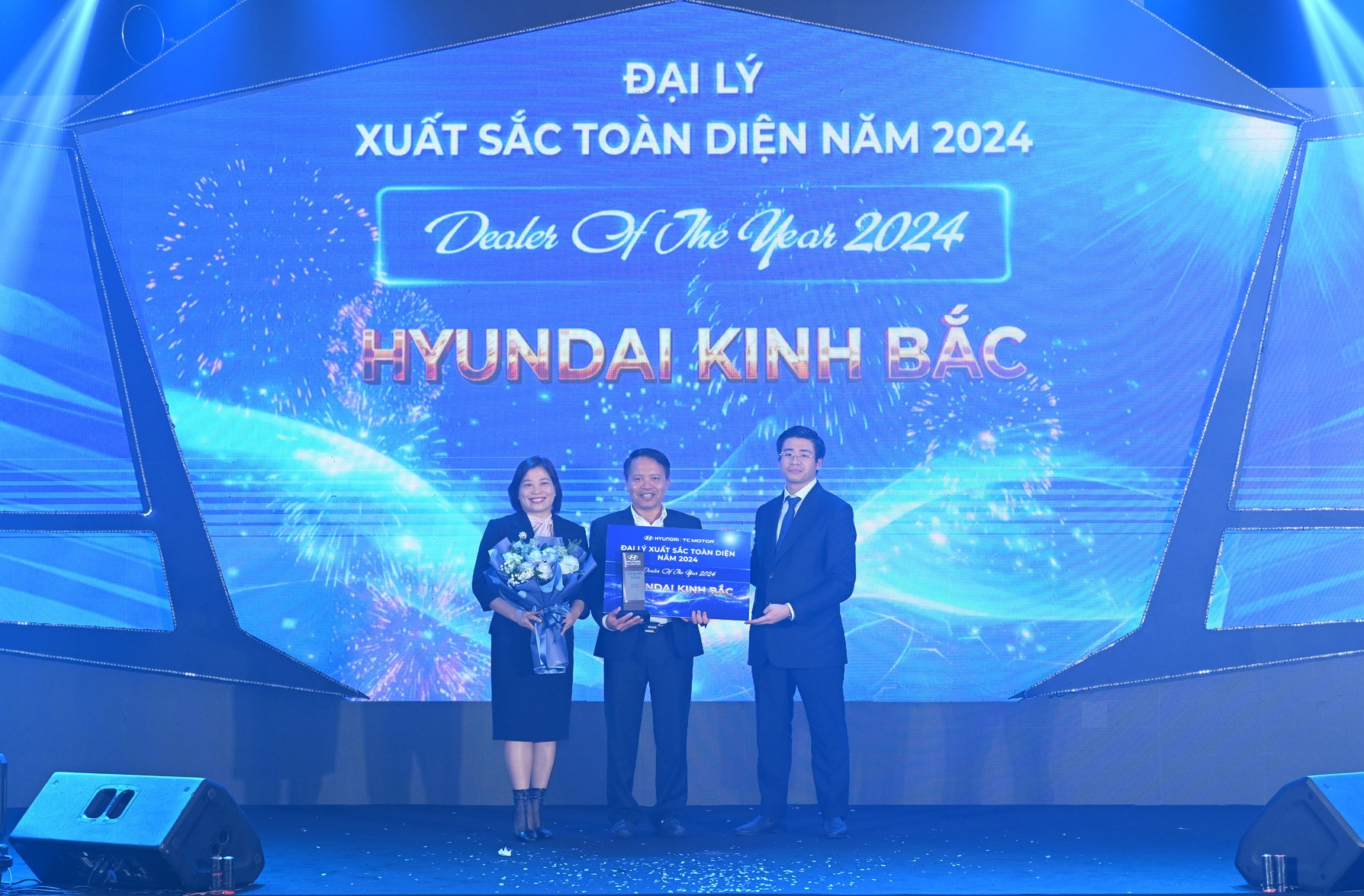 Hyundai Kinh Bắc được vinh danh Đại lý xuất sắc toàn diện năm 2024