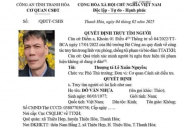 Người phụ nữ tử vong trên tầng 2: Truy tìm chồng đang bỏ trốn