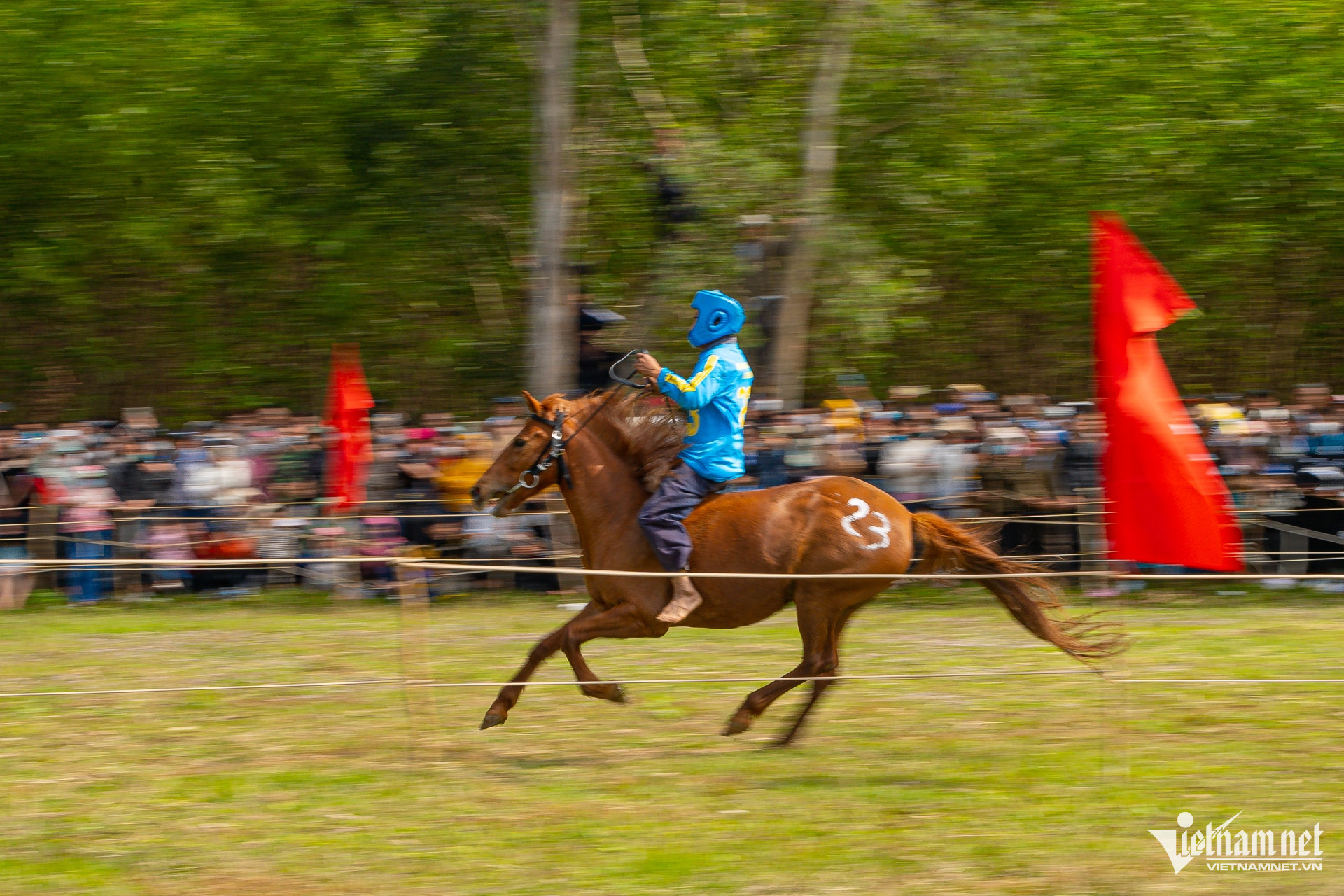 W-11 Hài hước màn tranh tài tại Hội đua ngựa truyền thống gò Thì Thùng năm 2025.JPG.jpg