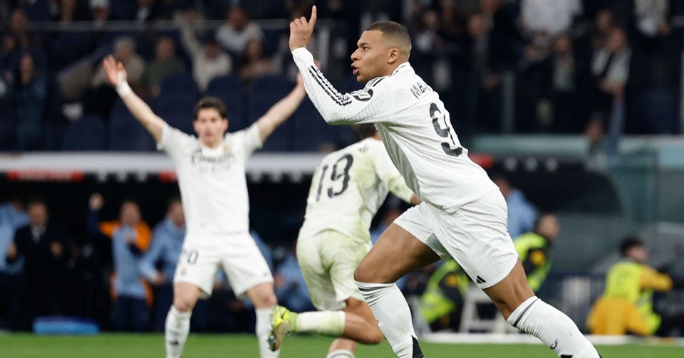 Real Madrid hòa hú vía: Mbappe và lời thách thức Man City