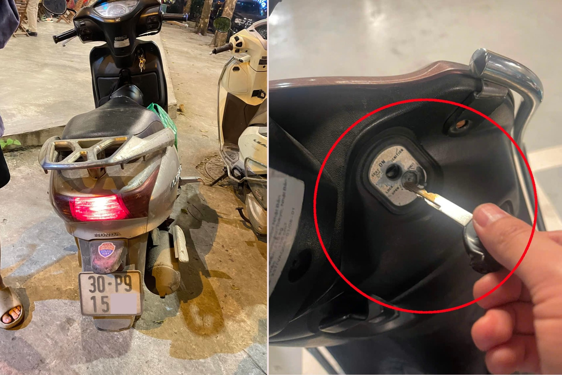 Đi nhầm xe Honda Lead của người khác về nhà, đến tối mới tá hoả nhận ra