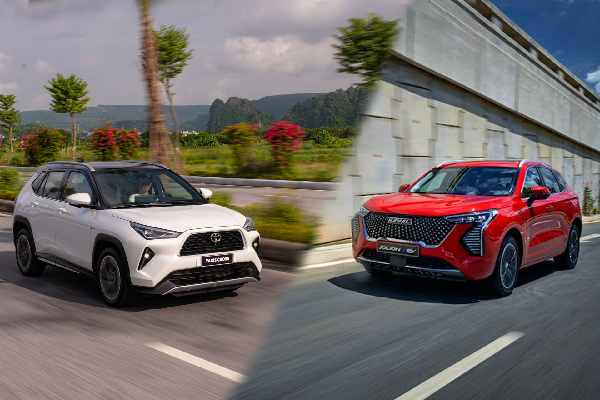 Mua xe hybrid tầm giá 700 triệu đồng, chọn Haval Jolion hay Toyota Yaris Cross?