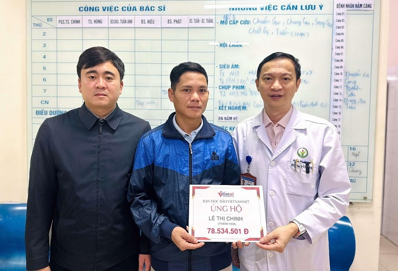 Bạn đọc giúp đỡ em Lê Thị Chinh hơn 78 triệu đồng