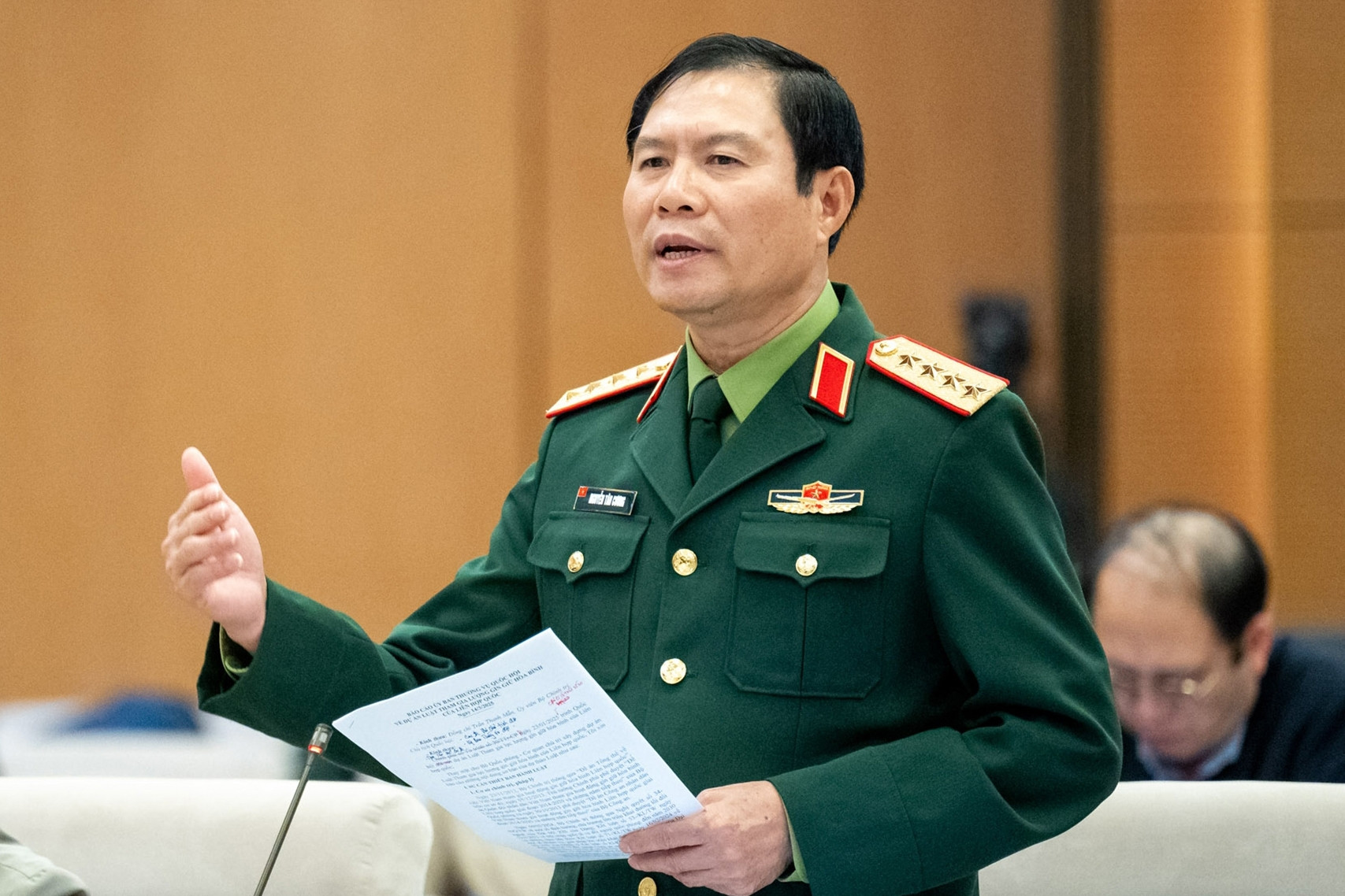 Đề xuất cán bộ ngoài ngành Quân đội, Công an tham gia gìn giữ hòa bình