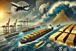 Máy bay chật kín vàng, hàng nghìn tấn được chuyển đến Mỹ