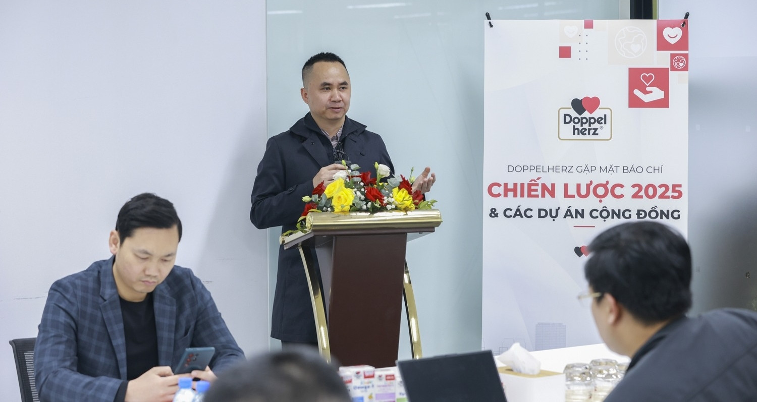 Năm 2025, Doppelherz đặt mục tiêu bứt phá tại thị trường Việt Nam