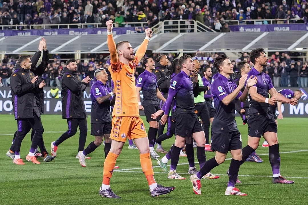 De Gea và Fiorentina đánh bật Juventus khỏi top 4