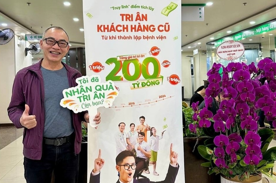 Khách hàng Thu Cúc TCI bất ngờ nhận quà tri ân ‘khủng’