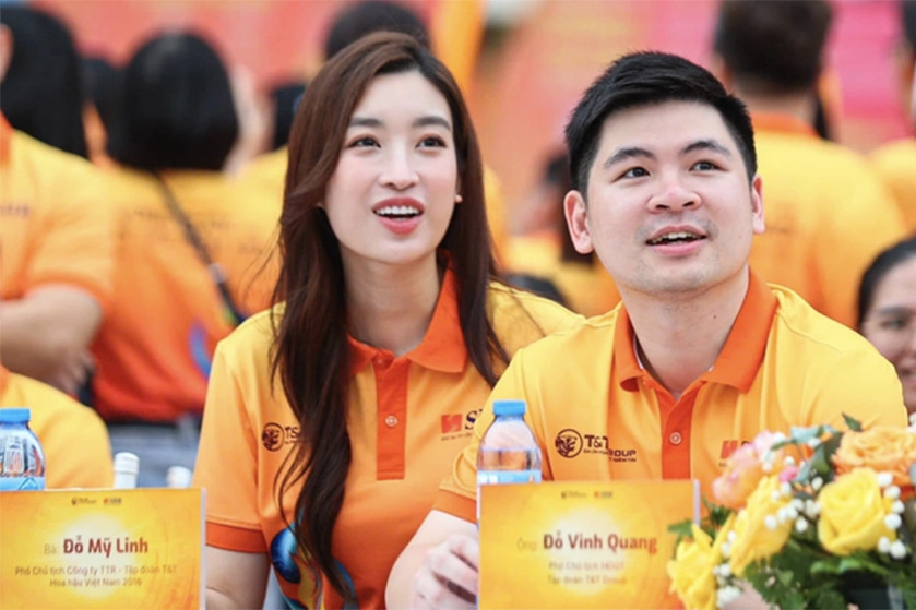 Hoa hậu Đỗ Mỹ Linh làm Phó chủ tịch công ty nhà chồng