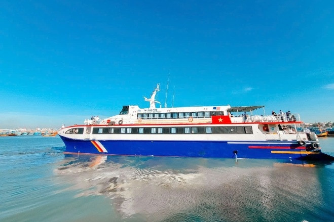 Tàu cao tốc từ trung tâm TPHCM đi Côn Đảo có giá vé cao nhất gần 1,4 triệu đồng