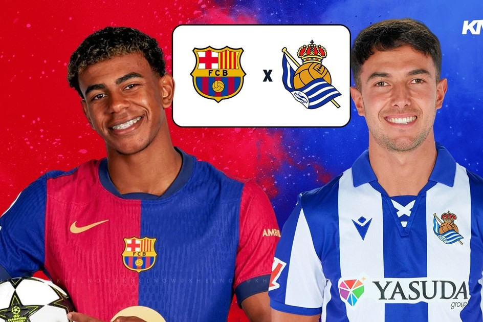 Trực tiếp bóng đá Barca 0-0 Sociedad: Chủ nhà thót tim (H1)