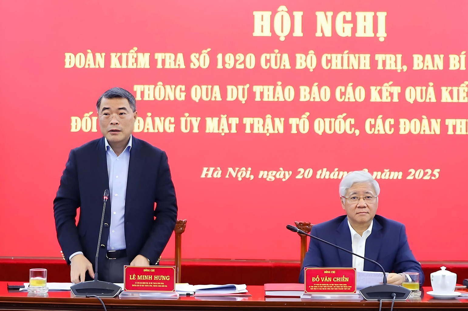 Trưởng Ban Tổ chức Trung ương: Sắp xếp xong các hội quần chúng trước 15/7