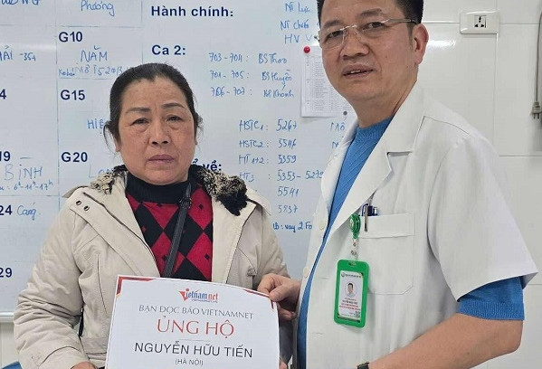 Bạn đọc giúp đỡ anh Nguyễn Hữu Tiến bị tai nạn giao thông hơn 99 triệu đồng