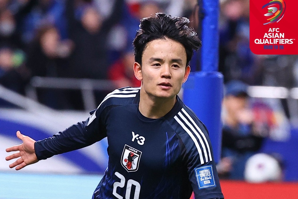 Kubo tỏa sáng, Nhật Bản giành vé đầu tiên dự World Cup 2026