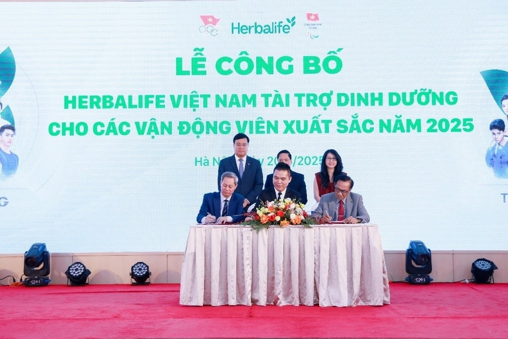 Herbalife Việt Nam tài trợ sản phẩm dinh dưỡng cho các VĐV xuất sắc