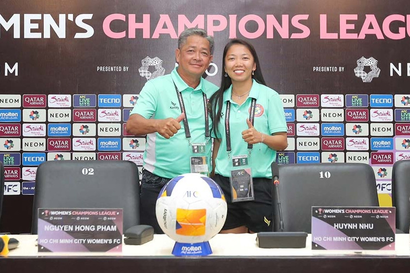 Huỳnh Như quyết tâm cùng CLB TPHCM tiến xa ở Cúp C1 nữ châu Á