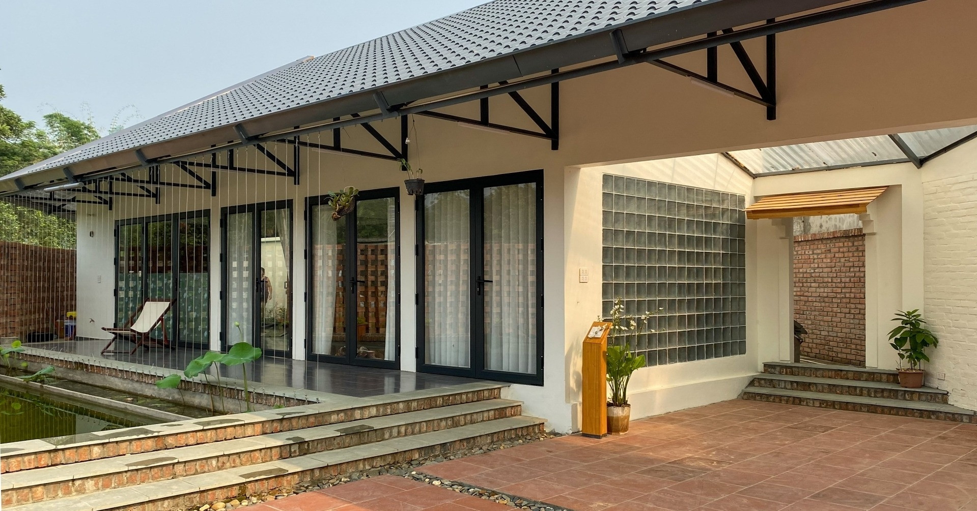 Độc đáo ngôi nhà "luôn mát mẻ" ở huyện miền núi Thanh Hoá