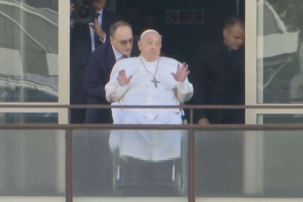 Giáo hoàng Francis kêu gọi ‘hòa bình ở Gaza’ trước khi xuất viện