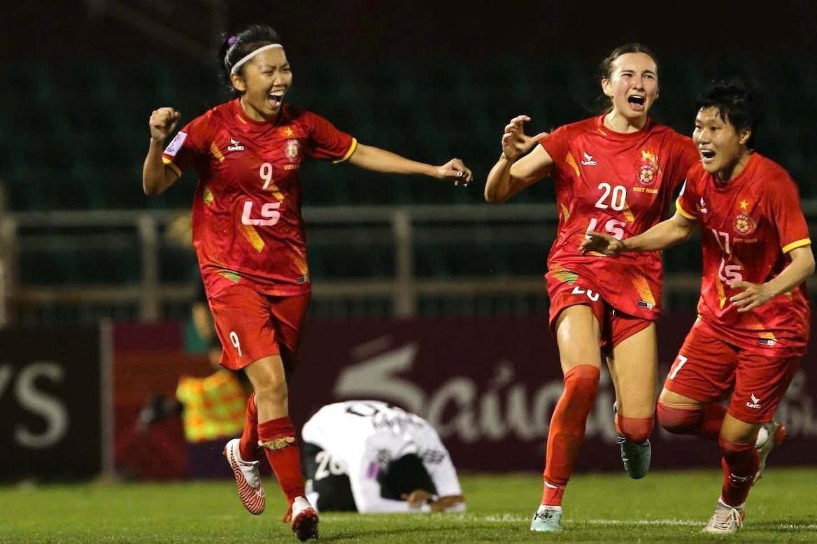 Huỳnh Như và đồng đội đi vào lịch sử bóng đá Đông Nam Á