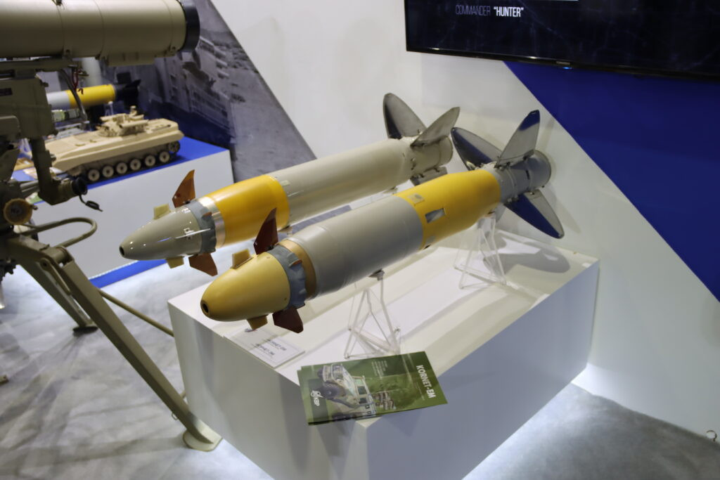 Kornet EM missile EDEX 2021 1024x683.jpg