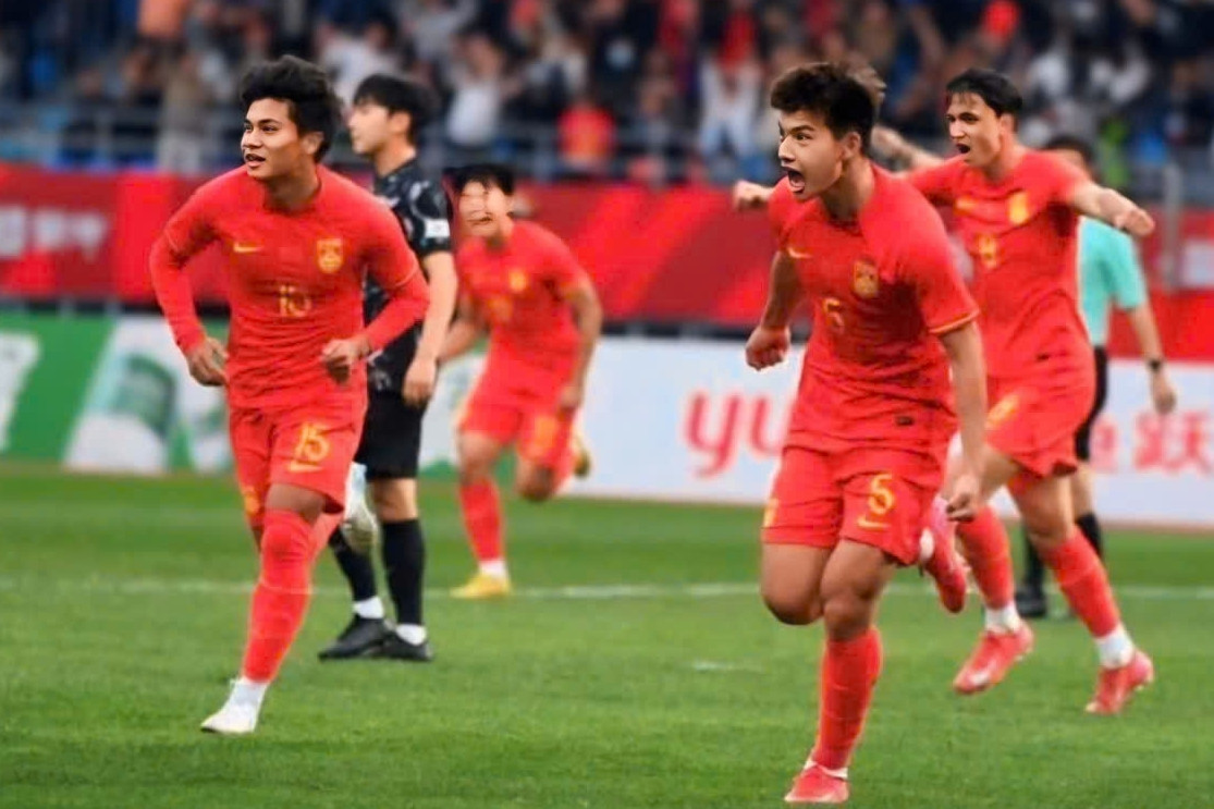 U22 Trung Quốc hạ Hàn Quốc trước trận gặp U22 Việt Nam
