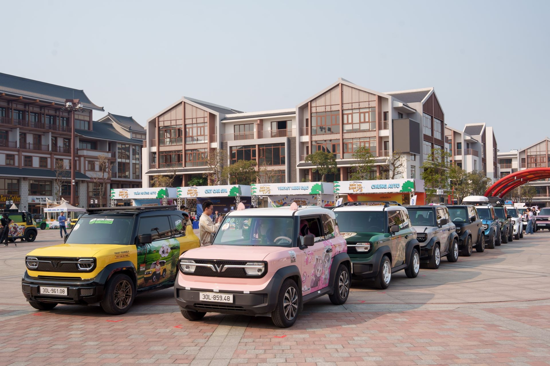 Vẻ đẹp ‘đốn tim’ của những chiếc minicar giành giải tại Ngày hội sáng tạo VF 3
