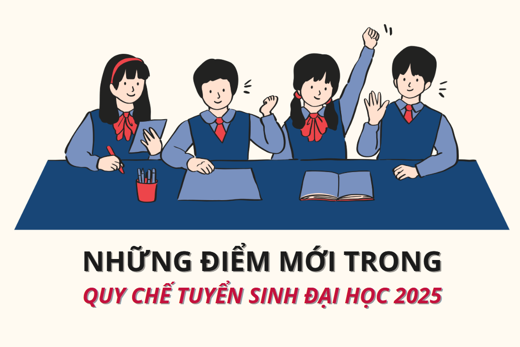 8 điểm mới trong quy chế tuyển sinh đại học năm 2025