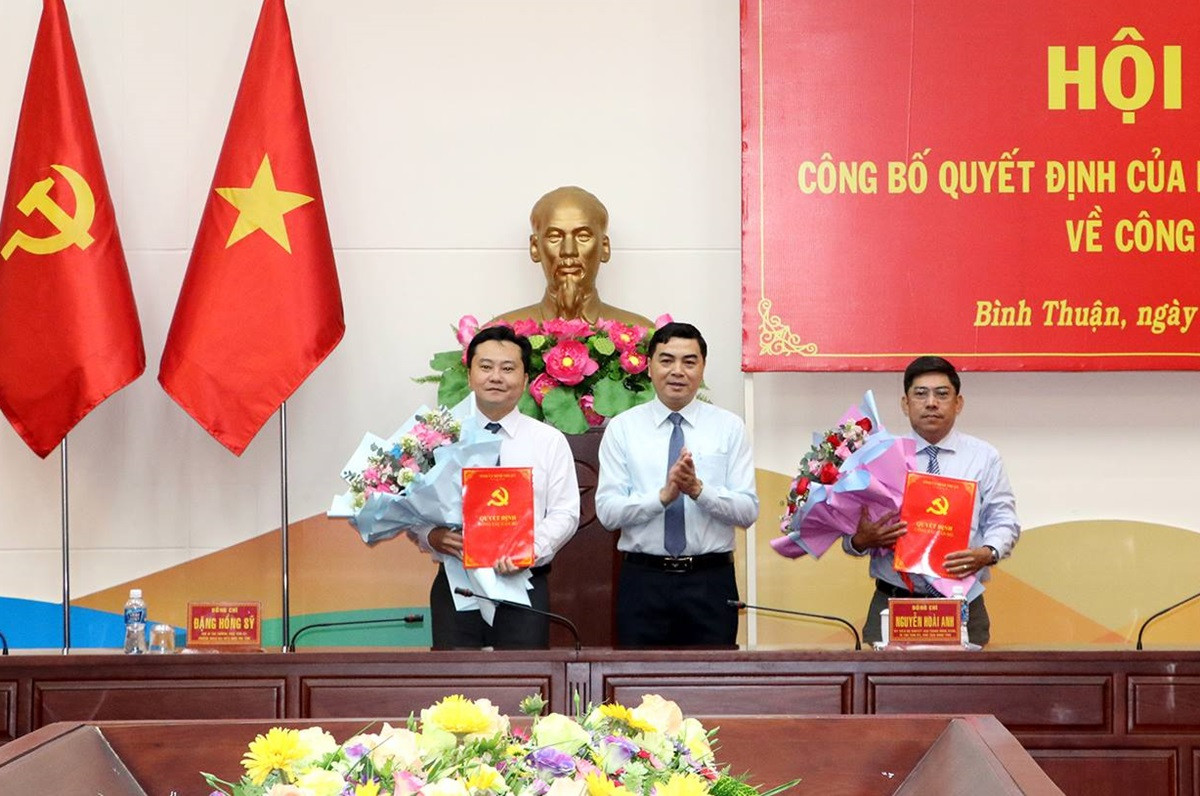 Ban Bí thư chỉ định 2 nhân sự tham gia Ban Chấp hành Đảng bộ tỉnh Bình Thuận.jpg