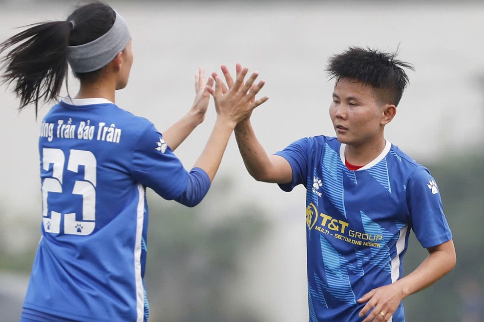 Cúp Quốc gia nữ 2025: Thái Nguyên T&T có chiến thắng đậm