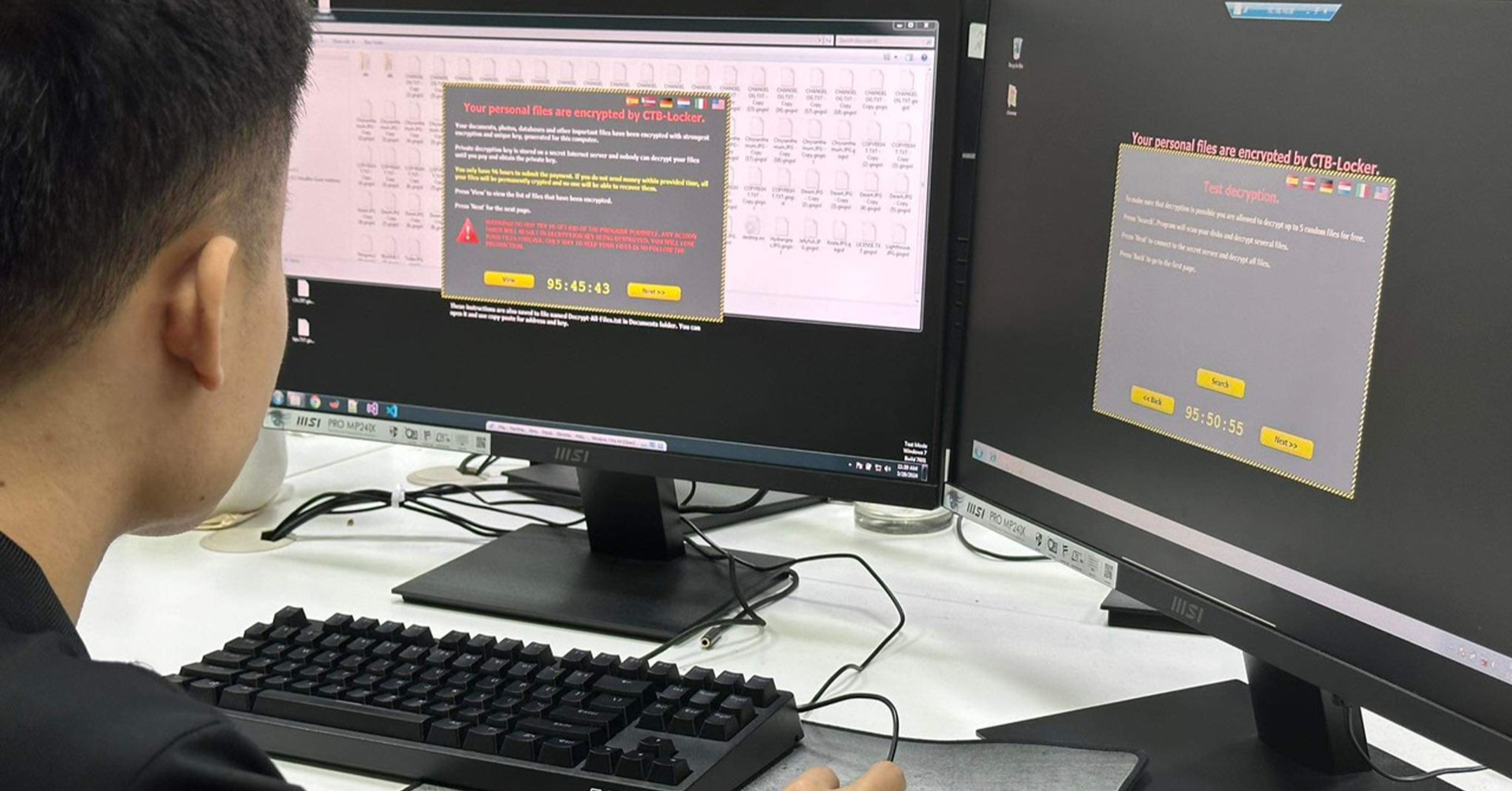 Hơn 155.600 máy tính tại Việt Nam bị tấn công bởi mã độc ransomware