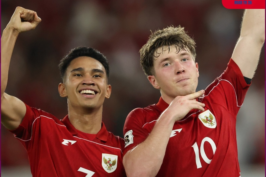Indonesia thắng trận lịch sử, tăng cơ hội dự World Cup 2026