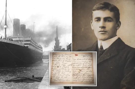 Lá thư gửi mẹ đầy ám ảnh của chàng trai trên con tàu Titanic định mệnh