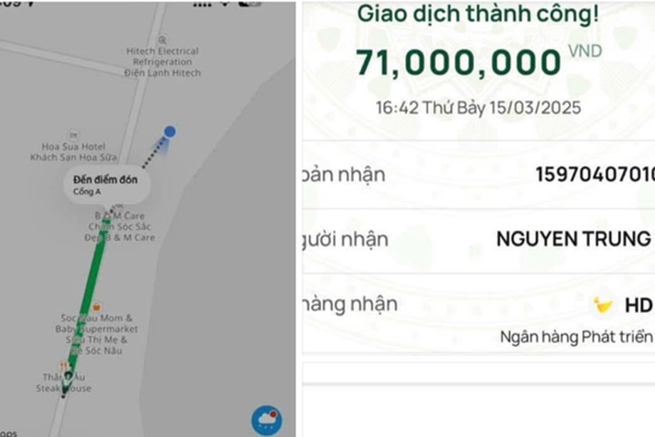 Tài xế Grab trả lại 71 triệu đồng sau 10 ngày lùm xùm vụ khách chuyển nhầm