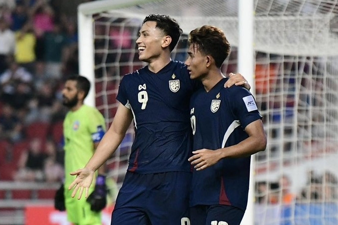 Thái Lan thắng nhọc trận ra quân vòng loại Asian Cup