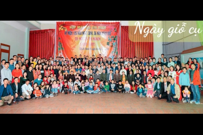 Đại gia đình ở Hải Dương có gần 500 người, ngày giỗ cụ làm hơn trăm mâm cỗ