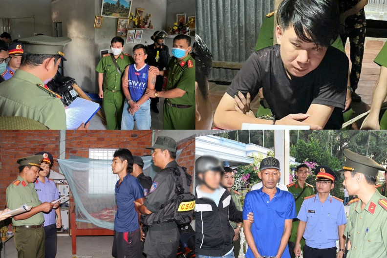 Công an Trà Vinh bắt 4 đối tượng nói xấu, xuyên tạc, vu cáo chính quyền