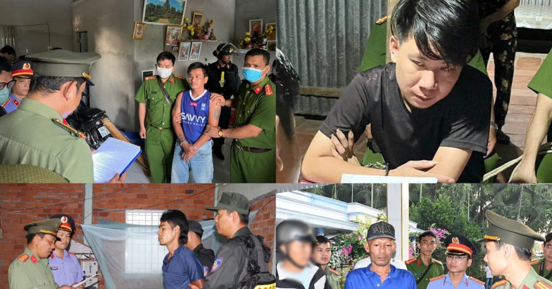 Công an Trà Vinh bắt 4 đối tượng nói xấu, xuyên tạc, vu cáo chính quyền