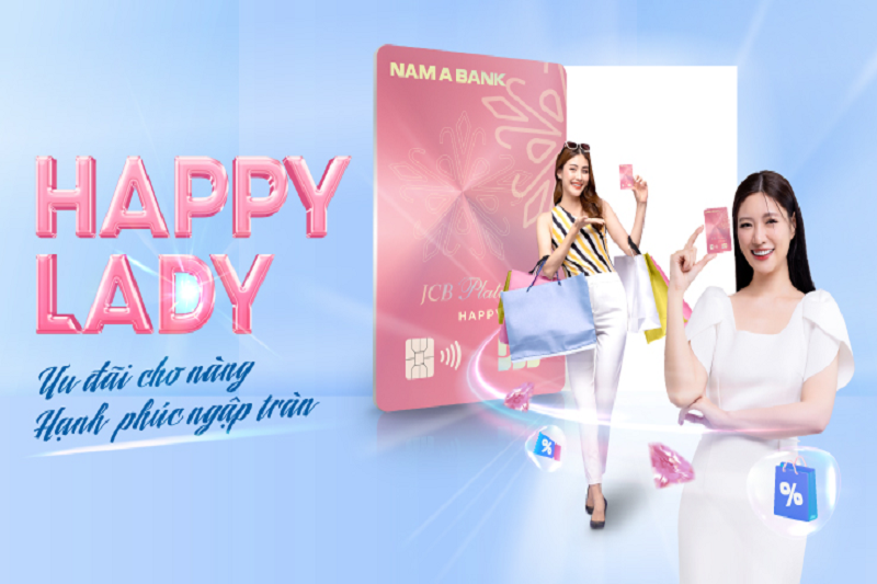 Hoàn tiền lên đến 20% cho chủ thẻ tín dụng Happy Lady dịp Tết