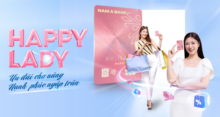 Hoàn tiền lên đến 20% cho chủ thẻ tín dụng Happy Lady dịp Tết