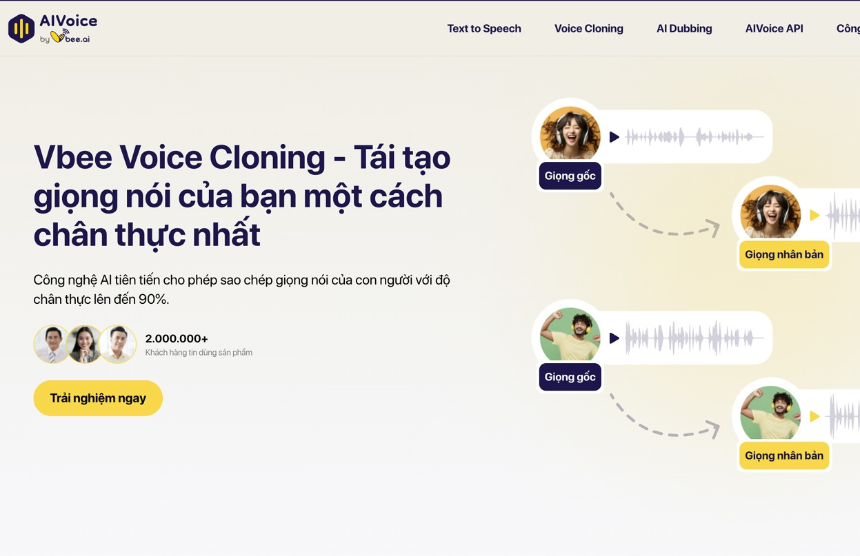 Vbee Voice Cloning và cột mốc 3.000 giọng nói nhân bản