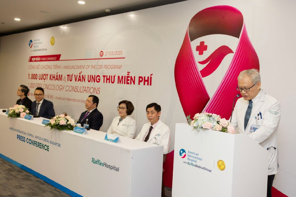 Bệnh viện Quốc tế Mỹ miễn phí 1.000 lượt khám ung thư