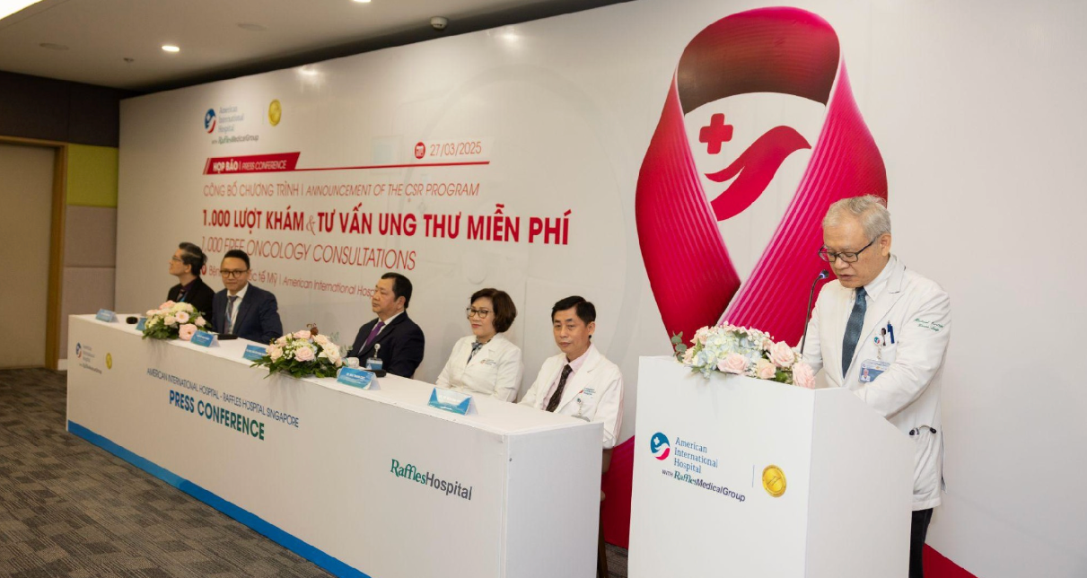 Bệnh viện Quốc tế Mỹ miễn phí 1.000 lượt khám ung thư