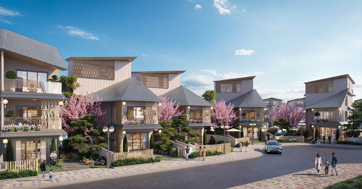 ‘Xứ Phù Tang thu nhỏ’ giữa lòng Vinhomes Royal Island