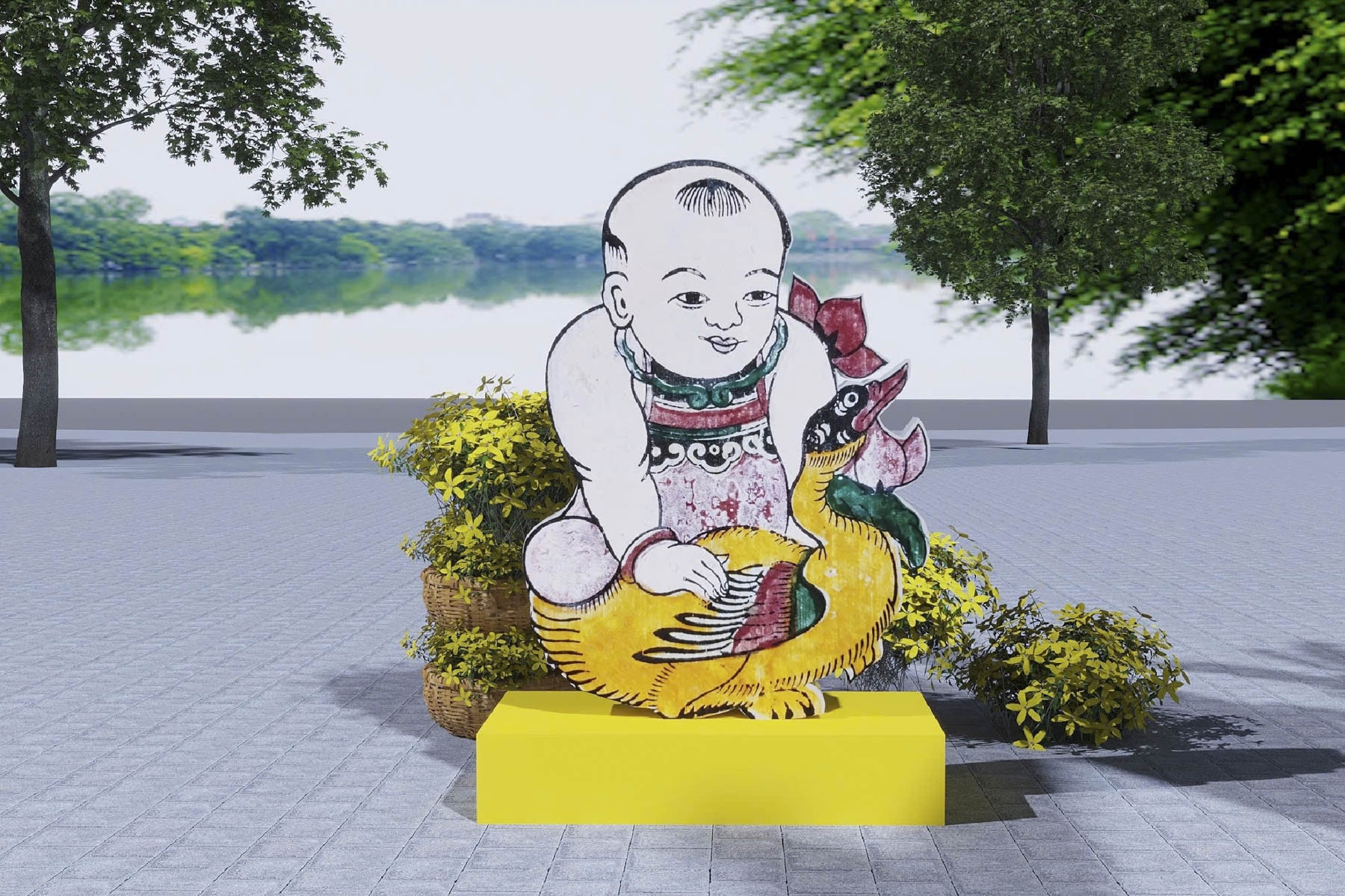 Bắc Ninh tổ chức sự kiện tôn vinh tranh Đông Hồ, biểu diễn 'Bắc Bling' ở Hà Nội