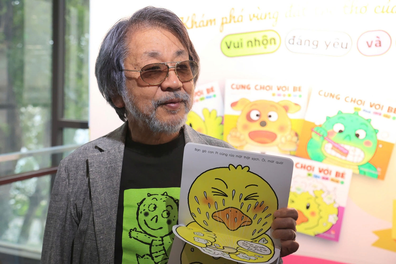 Tác giả người Nhật chia sẻ cách nuôi dưỡng văn hóa đọc cho trẻ